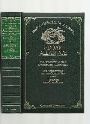 Immagine del venditore per Treasury of World Masterpieces: Edgar Allan Poe: The CompleteTales of Mystery & Imagination, The Narrative of Arthur Gordon Pym, The Raven and Other Poems venduto da Roger Lucas Booksellers