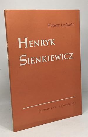 Immagine del venditore per Henryk Sienkiewicz venduto da crealivres