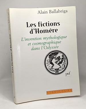 Seller image for Les fictions d'Homre : L'invention mythologique et cosmographique dans l'Odysse for sale by crealivres
