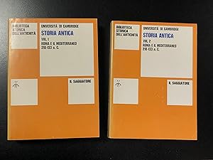 Storia antica. Vol. VIII. Roma e il mediterraneo 218-133 a.C. Tomo I e II. Il Saggiatore / Cambri...