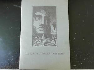 Seller image for la perspective en question leon inaugurale publique for sale by JLG_livres anciens et modernes