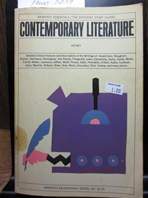 Seller image for ESSENTIALS OF CONTEMPORARY LITERATURE for sale by The Book Abyss