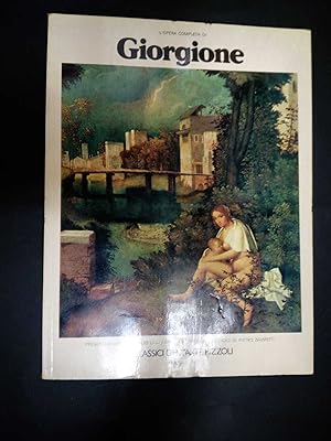 Imagen del vendedor de L'opera completa di Giorgione. A cura di Lilli Virgilio. Rizzoli. 1978-I a la venta por Amarcord libri