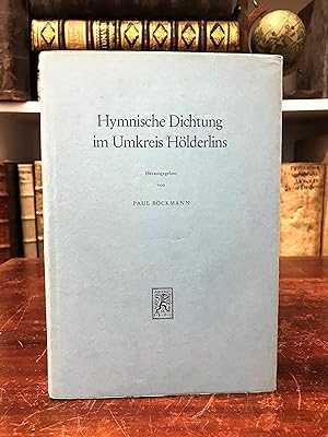 Imagen del vendedor de Hymnische Dichtung im Umkreis Hlderlins. Eine Anthologie. a la venta por Antiquariat Seibold