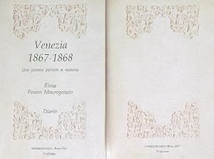 Bild des Verkufers fr Venezia 1867 - 1868. Una giovane patriota si racconta. Diario zum Verkauf von Librodifaccia