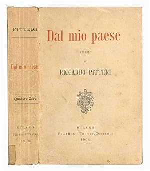 Bild des Verkufers fr Dal mio paese. Versi. zum Verkauf von Libreria Alberto Govi di F. Govi Sas