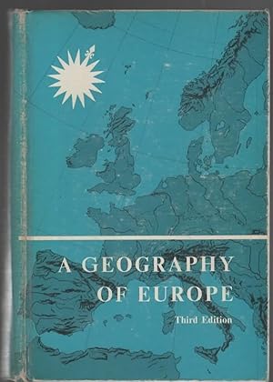 Imagen del vendedor de A GEOGRAPHY OF EUROPE Third Edition a la venta por The Reading Well Bookstore