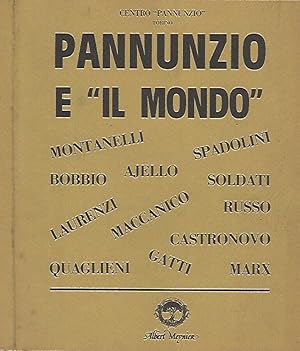 Bild des Verkufers fr Pannunzio e "il mondo" zum Verkauf von Biblioteca di Babele