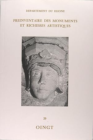 Oingt - Préinventaire des monuments et richesses artistiques - 20