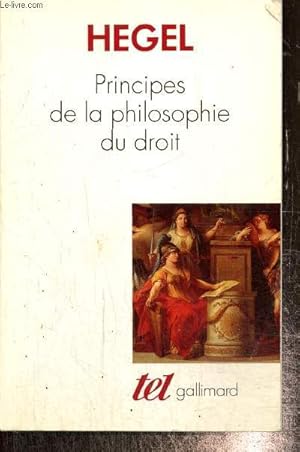 Image du vendeur pour Principes de la philosophie du droit mis en vente par Le-Livre