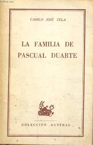 Bild des Verkufers fr La Familia de Pascual Duarte zum Verkauf von Le-Livre