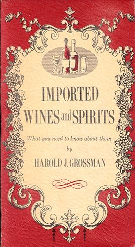 Bild des Verkufers fr Imported Wines and Spirits: What You Need to Know About Them zum Verkauf von Kenneth Mallory Bookseller ABAA