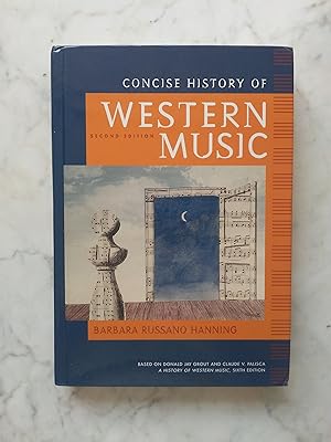 Bild des Verkufers fr Concise History Of Western Music zum Verkauf von Buchhandlung Neues Leben