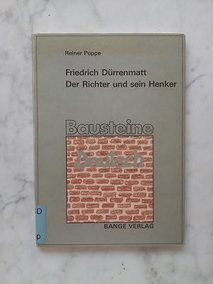 Friedrich Dürrenmatt, Der Richter und sein Henker. Bausteine Deutsch