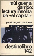 Image du vendeur pour LECTURA INSOLITA DE EL CAPITAL mis en vente par ALZOFORA LIBROS