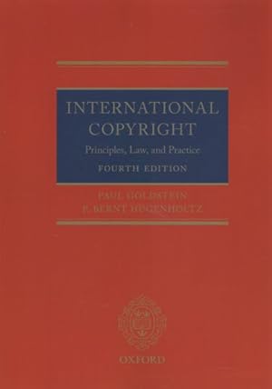 Seller image for International Copyright : Principles, Law, and Practice for sale by GreatBookPrices