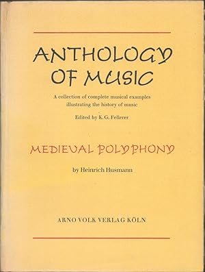 Immagine del venditore per Medieval Polyphony. (Anthology of Music No.9). venduto da CHILTON BOOKS