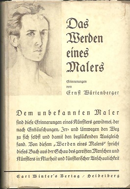 Immagine del venditore per Das Werden eines Malers. Erinnerungen. Mit Bildnis. venduto da Antiquariat Axel Kurta