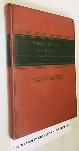 Imagen del vendedor de Engineering Hydrology a la venta por Once Upon A Time