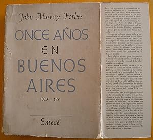 Once años en Buenos Aires 1820-1831