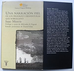 Una narración fiel de los peligros y desventuras que sobrellevó Isaac Morris