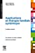 Immagine del venditore per Applications en thérapie familiale systémique [FRENCH LANGUAGE - Soft Cover ] venduto da booksXpress