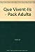 Seller image for Que vivent-ils - pack adulte [FRENCH LANGUAGE] Paperback for sale by booksXpress