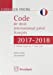 Seller image for Code de Droit International Prive Franais 2017-2018, 4ed [FRENCH LANGUAGE - Soft Cover ] for sale by booksXpress