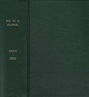 Bild des Verkufers fr The Sixteenth Century Journal. The Journal of Early Modern Studies. Volume XXXVI, No. 1, Spring 2005. zum Verkauf von Fundus-Online GbR Borkert Schwarz Zerfa