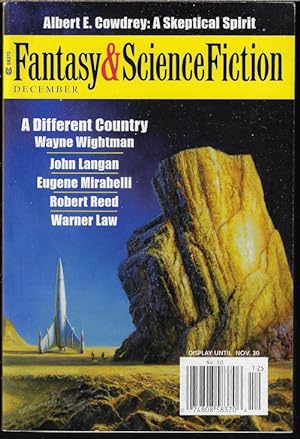 Seller image for The Magazine of FANTASY AND SCIENCE FICTION (F&SF): December, Dec. 2008 for sale by Books from the Crypt