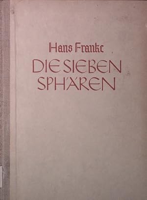 Imagen del vendedor de Die Sieben Sphren. a la venta por Antiquariat Bookfarm