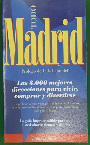 Image du vendeur pour Todo Madrid 1995 mis en vente par Librera Alonso Quijano