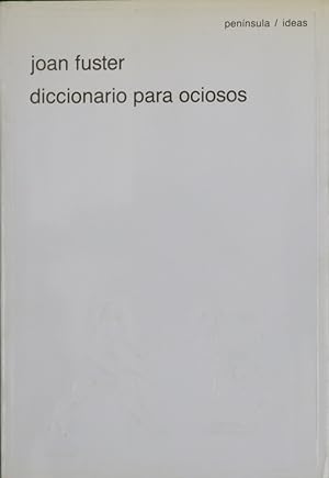 Imagen del vendedor de Diccionario para ociosos a la venta por Librería Alonso Quijano