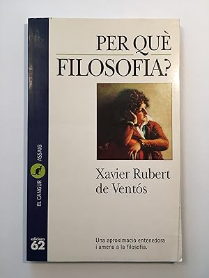 Imagen del vendedor de Per qu filosofia? a la venta por SELECTA BOOKS