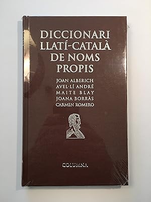 Imagen del vendedor de Diccionari llat-catal de noms propis a la venta por SELECTA BOOKS