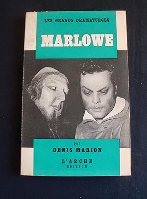 Christopher Marlowe dramaturge -