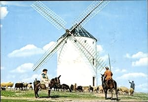 Seller image for Ansichtskarte / Postkarte Campo de Criptana Kastilien La Mancha Spanien, Windmühle, Don Quijote for sale by akpool GmbH