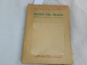 Image du vendeur pour Museo del prado. English, Espaol, Franais. mis en vente par Librera "Franz Kafka" Mxico.