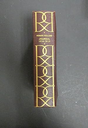 Rolland Romain. Journal des annees de guerre 1914-1919. Albin Michel. 1952