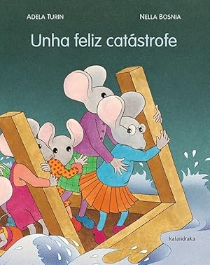 Imagen del vendedor de UNHA FELIZ CATSTROFE - (GALLEGO). a la venta por Librera Smile Books