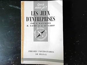 Image du vendeur pour Les Jeux D'entreprises mis en vente par JLG_livres anciens et modernes