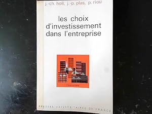 Seller image for Broch - Les choix d investissement dans l entreprise for sale by JLG_livres anciens et modernes