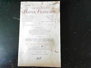 Bild des Verkufers fr La Nouvelle Revue Francaise: 13e Annee No 155 1er Novembre 1965 zum Verkauf von JLG_livres anciens et modernes