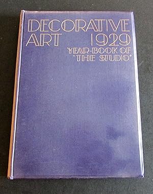 Seller image for DECORATIVE ART 1929 THE STUDIO YEAR BOOK for sale by Elder Books