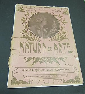 Natura ed arte. Rivista quindicinale illustrata. Anno XV. Num. 16. Dottor Francesco Vallardi. 1906