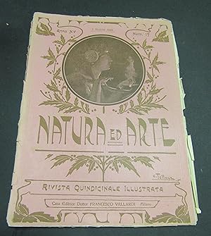 Natura ed arte. Rivista quindicinale illustrata. Anno XV. Num. 17. Dottor Francesco Vallardi. 1906