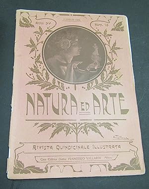 Natura ed arte. Rivista quindicinale illustrata. Anno XV. Num. 15. Dottor Francesco Vallardi. 1906