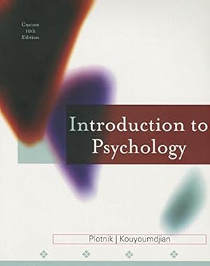 Image du vendeur pour Introduction to Psychology mis en vente par Reliant Bookstore