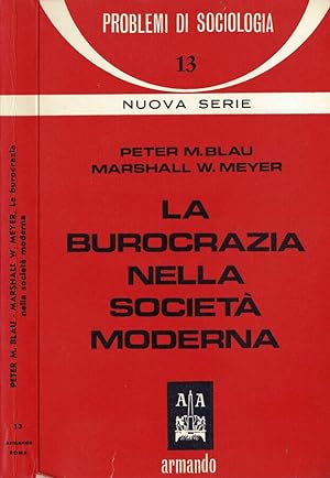 Seller image for La burocrazia nella societ moderna for sale by Biblioteca di Babele