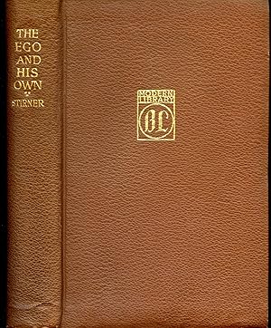 Bild des Verkufers fr THE EGO AND HIS OWN (ML# 49.1, BONI and LIVERIGHT/First Modern Library Edition, 1918) zum Verkauf von Shepardson Bookstall